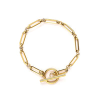Náramek s tyčí T a články | Zlato