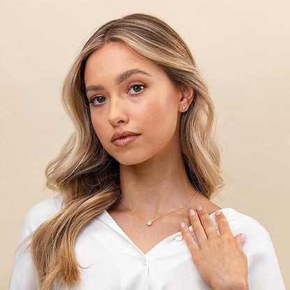 Aurora Křišťálový náhrdelník | Zlato