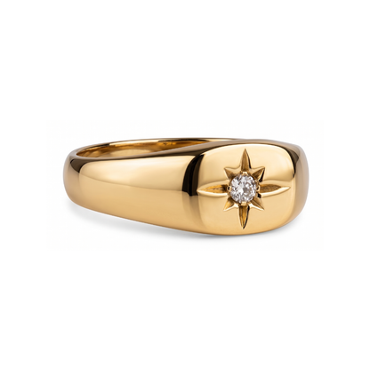 Prsten Soren Starcrest | Bílé zlato